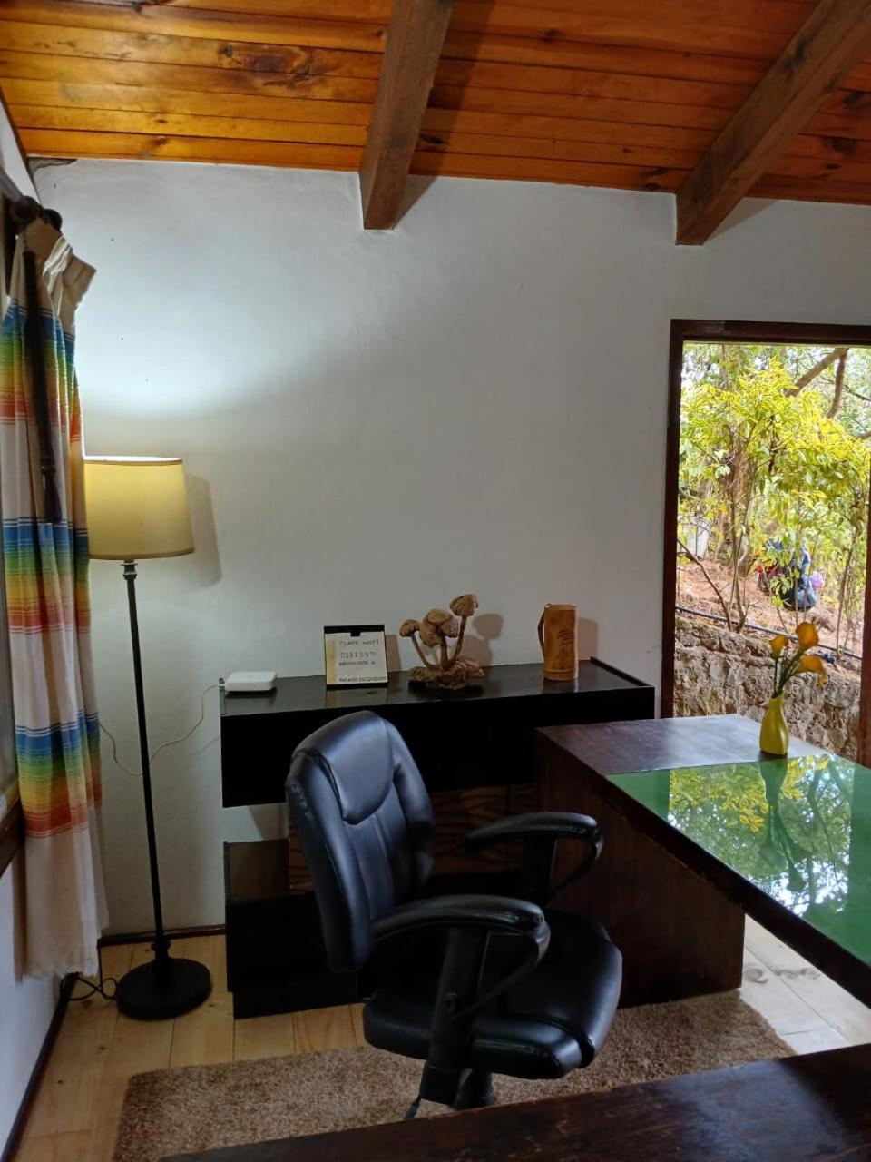 Cabana Con Banera Y Chimeneas En Puesta De Sol El Pacifico 외부 사진