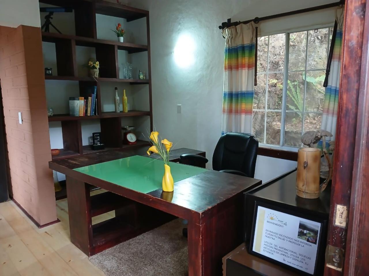 Cabana Con Banera Y Chimeneas En Puesta De Sol El Pacifico 외부 사진